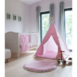 Malmo Pink – tipi, namiot dla dzieci Z matą podłogową