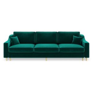 Zielona 3-osobowa sofa rozkładana Mazzini Sofas Marigold