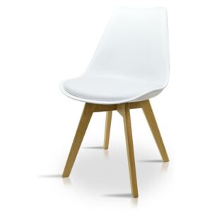 Designerskie krzesło K 1011 - kolor biały