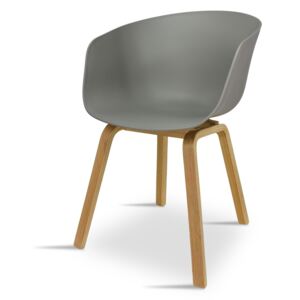 Nowoczesne krzesło do jadalni, salonu K 1010A - kolor szary