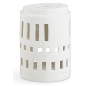 Biały ceramiczny świecznik Kähler Design Urbania Lighthouse Little Tower