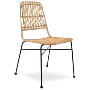 Krzesło rattanowe ALMA - naturalny rattan