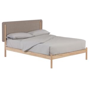 Łóżko Shayndel 160x200 cm szare