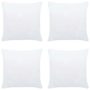Wkłady do poduszek VIDAXL, białe, 30x30 cm, 4 szt