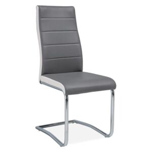 Krzesło H-353 szare/białe boki Signal