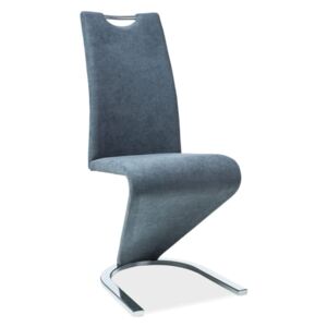 Krzesło H-090 grafitowe - tkanina