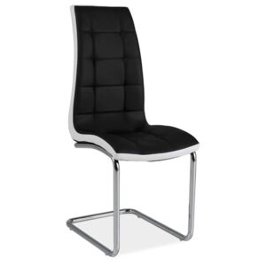 Krzesło H-103 czarne/białe Signal