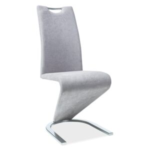 Krzesło H-090 jasny szary - tkanina