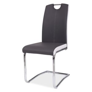 Krzesło H-341 szare/białe Signal