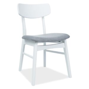 Krzesło CD-62 białe/szare Signal