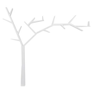 Półka drzewo POPRAD biała (prawa)