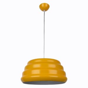Lampa wisząca LAMPEX Kimi Z2, 60 W, żółty, 80x35 cm