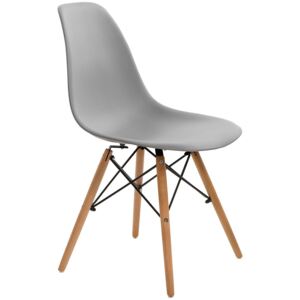 Skandynawskie krzesło na bukowych nogach P016W basic