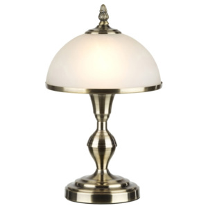 Lampka stołowa Lindgard 1 x 40 W E14 patyna