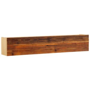Wyjątkowa konsola/półka na ścianę z litego drewna