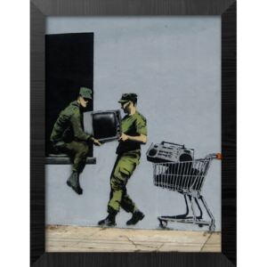 Oprawiony Obraz Banksy - Looters Masters