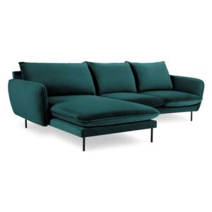 Butelkowa narożna sofa lewostronna Cosmopolitan Design Vienna