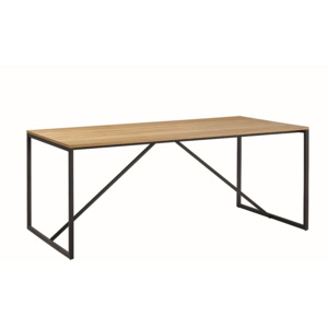 Stół LOFT-ON industrial - metal, drewno