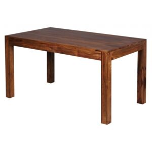 Stół z litego drewna palisandru Skyport Alison, 140x80 cm