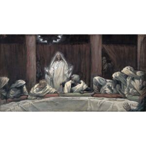 Reprodukcja He Appeared to the Eleven as They Sat at Meat illustration from 'The Life of Christ' c 1884-96, James Jacques Joseph Tissot