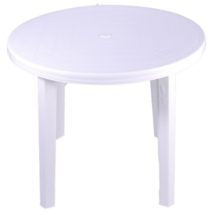 Stół Opal średnica 90 cm biały