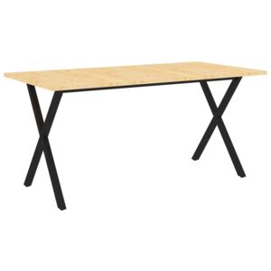 Stół do jadalni, 160x80x74,5 cm, lite drewno sosnowe