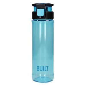 BUILT Flip Top Butelka na wodę z tritanu 740 ml (niebieska)