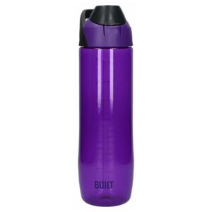 BUILT Clip and Go butelka na wodę z tritanu 710 ml (Purple)