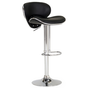 Krzesło barowe Nigella Black, l45xA47xH102 cm