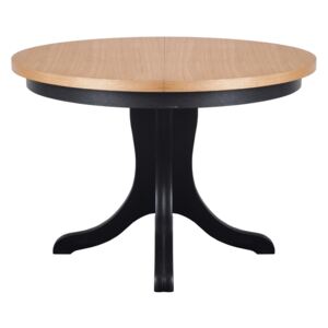SELSEY Stół rozkładany Lakkena okrągły 110-310x110 cm