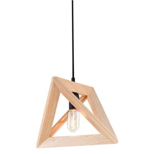 Drewniana lampa wisząca Home Geometry