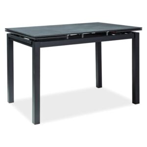 Stół TURIN 110(170)x70 czarny
