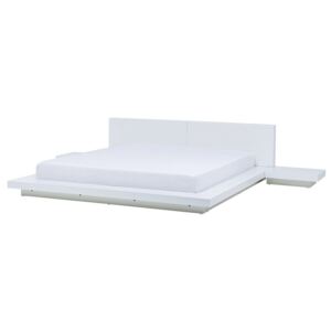 Łóżko białe 180 x 200 cm ZEN