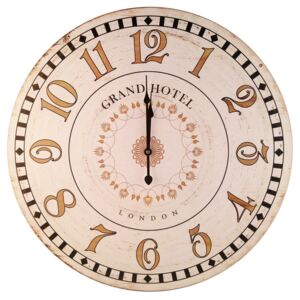 Zegar ścienny, SEGNALE, złoty, 60 cm