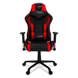 Fotel gamingowy PRO-GAMER Maveric, czarno-czerwony, 71x75x137 cm