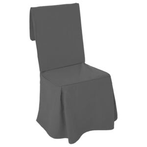 Pokrowiec na krzesło ATMOSPHERA CREATEUR D'INTERIEUR, czarny, 45x41 CM