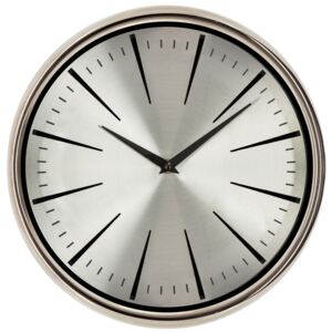 Zegar wiszący ATMOSPHERA CREATEUR D'INTERIEUR, srebrny, 30x30x8 cm