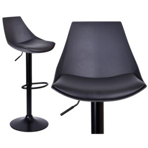 Krzesło barowe KB-MORGANO BLACK czarny