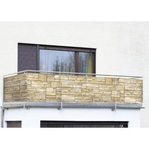 Osłona balkonowa WENKO Kamień dekoracyjny, 500x85 cm