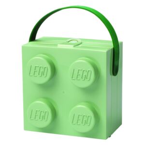 Jasnozielony pojemnik z uchwytem LEGO®