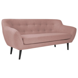 Różowa sofa 3-osobowa Mazzini Sofas Piemont