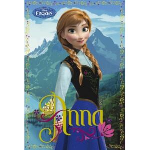 Plakat, Obraz Frozen - Anna, (61 x 91,5 cm)