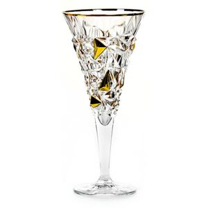 Kieliszki do wina - "Glacier Gold" 250 ml Bohemia Jihlava
