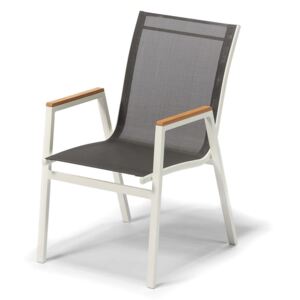Aluminiowe krzesło ogrodowe Timpana Roma