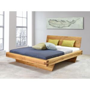 Łóżko drewniane dębowe Natural 3 180x200