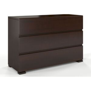 Komoda drewniana z szufladami Verlos 2S - Palisander