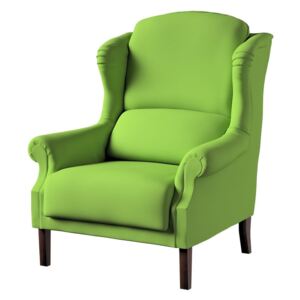 Fotel DEKORIA Cotton Panama, limonkowa zieleń, 85x74x107 cm