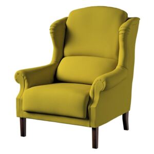 Fotel DEKORIA Etna, limonkowy, 85x74x107 cm