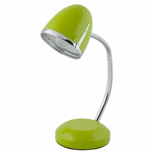 Lampka biurkowa Pocatello 1 x 18 W E27 zielona