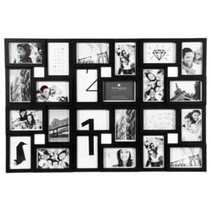 Ramka na 24 zdjęcia - galeria do zdjęć, kolor czarny